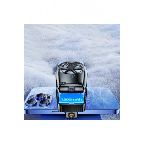 X110 Radyatör Telefon Soğutucu Fan - Siyah-(5796)