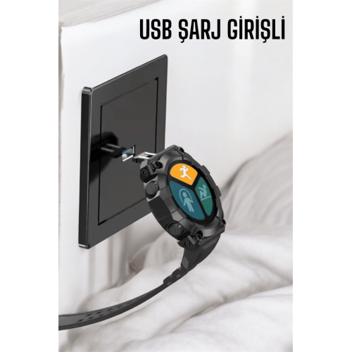 Yeni Nesil Pro Akıllı Saat Sağlık Ve Spor Takibi Yapabilen