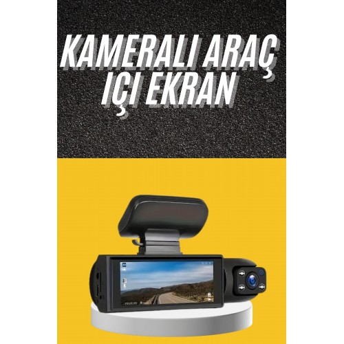 Sürüş Kamerası Video Kaydedici Hareket Algılama Gece Görüşlü