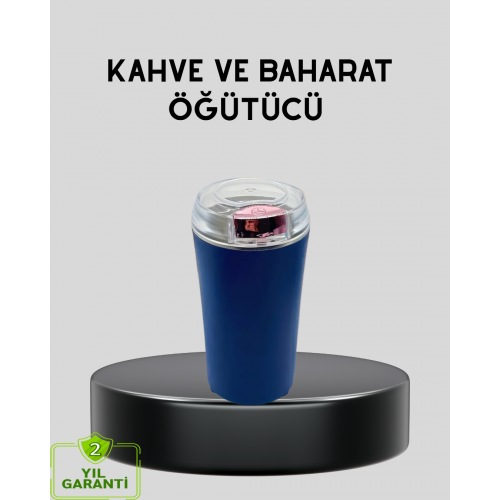 Paslanmaz Çelik Kahve ve Baharat Öğütücü – Otomatik Mekanizma