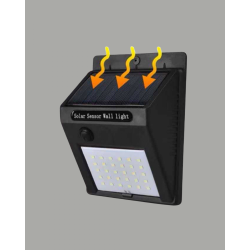 Bahçe ve Dış Mekanlar İçin Güneş Enerjili 20 LED Hareket Sensörlü Lamba