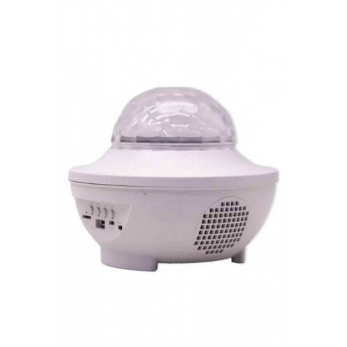 Çok Renkli Projektör Lamba Disko Topu Gece Lambası Kablosuz