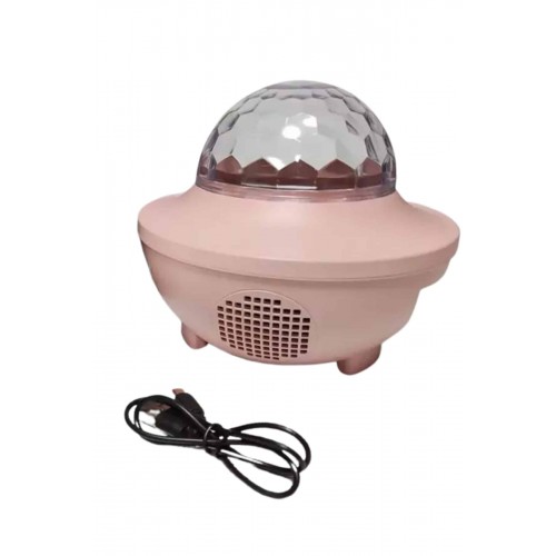 Çok Renkli Projektör Lamba Disko Topu Gece Lambası Kablosuz