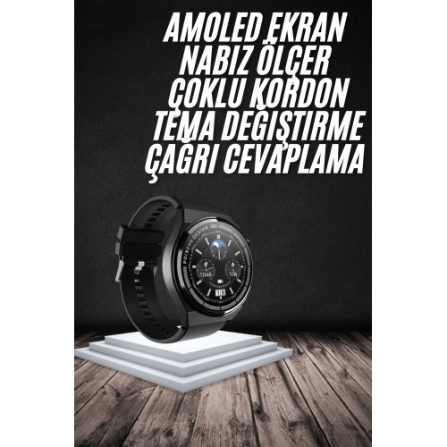 En Çok Tercih Edilen Akıllı Saat Amoled Ekran Nabız Sensörü GPS Uyumlu Adımsayar En Çok Tercih Edilen Akıllı Saat Amoled Ekran Nabız Sensörü GPS Uyumlu Adımsayar