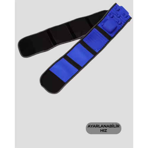 Ayarlanabilir Hız ve Titreşim Modlarına Sahip Manyetik Masaj ve Zayıflama Kemeri