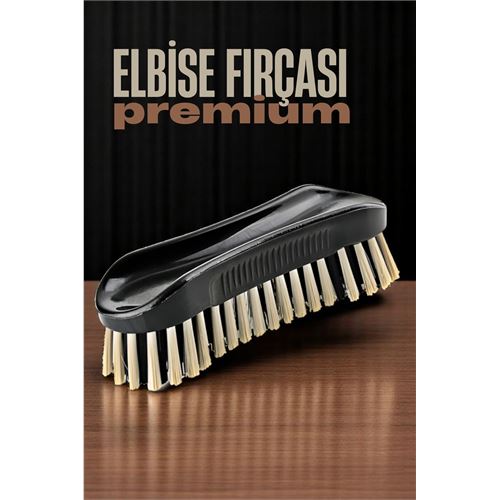 Turk Sert Kıllı Elbise Fırçası - Pantolon Paça Fırçası -  Ayakkabı Bot Süet Nubuk Fırçası