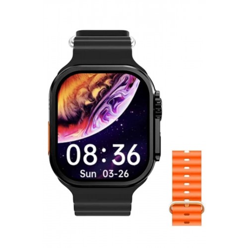 2025 Model Akıllı Saat Çift Kordon Ios Ve Android Arama Cevaplama Sesli Asistan