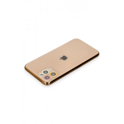 iPhone 11 Pro Max Renkli Kamera Lens Koruma Cam - Turuncu-Kırmızı-(5796) iPhone 11 Pro Max Renkli Kamera Lens Koruma Cam - Turuncu-Kırmızı-(5796)