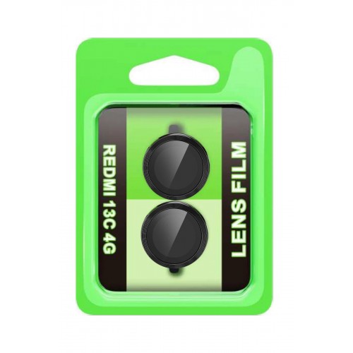 Xiaomi Redmi 13C Raze Metal Kamera Lens - Siyah-(5796)