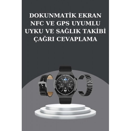 Yeni Nesil Akıllı Saat Ve Bluetooth Kulaklık Titreşim Bildirimleri Uyku Takibi