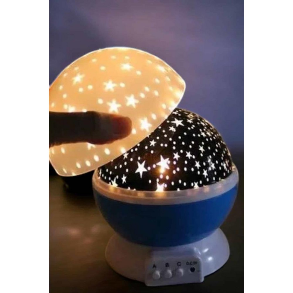Çocuklara Özel Yıldızlı Gece Lambası
