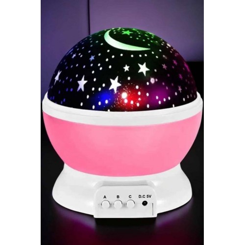 Çocuklara Özel Yıldızlı Gece Lambası