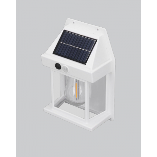 Üç Modlu Güneş Enerjili Duvar Lambası 1800mAh Bataryalı ve Hareket Sensörlü