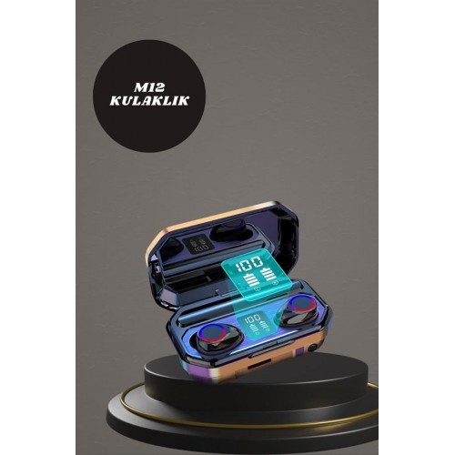 Yeni Nesil Akıllı Saat ve Bluetooth Kulaklık Kampanyası Dijital Göstergeli Powerbankli