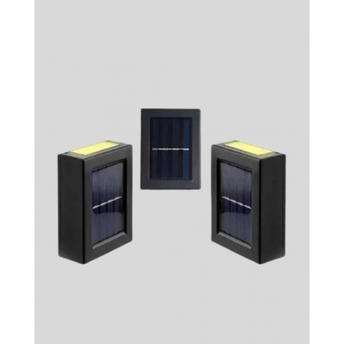 Solar Güçlü 6 LED Dış Mekan Lambası – Otomatik Aç/Kapa Işık Sensörlü Aydınlatma