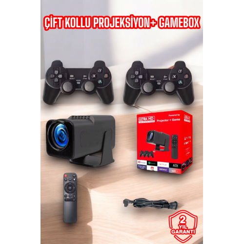 2000+ Oyun ve Popüler Uygulama Destekli Çok Fonksiyonlu Projeksiyon