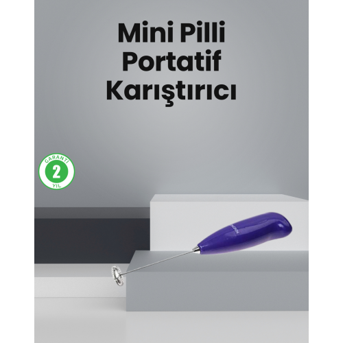 Mutfak İçin Mini El Mikseri – Kahve Süt Krema ve Sos Karıştırıcı