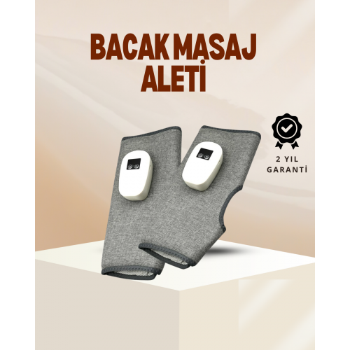 Kablosuz Isıtmalı Baldır Masaj Aleti – 3 Hava Basınçlı Titreşimli ve Sıcak Kompres Fonksiyonlu