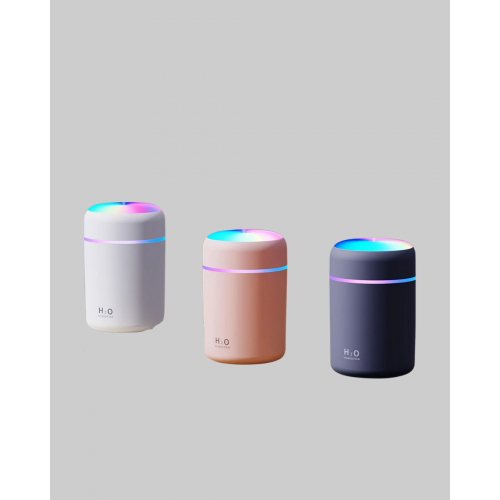 USB Bağlantılı LED Işıklı Hava Nemlendirici – Sessiz ve Kullanıcı Dostu Tasarım