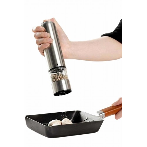 Tuz Baharat Öğütücü Otomatik Baharat Değirmeni Uzun Ömürlü Pratik Tuz Baharat Öğütücü Otomatik Baharat Değirmeni Uzun Ömürlü Pratik