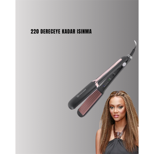 Evde Profesyonel Görünüm: DP-134 Tost Şekillendirici ile Kalıcı Stil