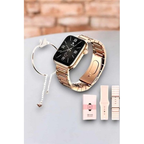 Akıllı Saat Kadınlara Uyku Ve Sağlık Takibi Yapabilen Bileklik Hediyeli