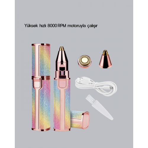Şarjlı Mini Yüz ve Kaş Epilatörü – Ağrısız ve Hassas Temizlik Şarjlı Mini Yüz ve Kaş Epilatörü – Ağrısız ve Hassas Temizlik