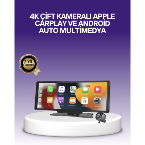 Volkswagen Golf Polo Passat Jetta Tiguan BMW 3-5 Serisi CarPlay Android Auto 10.26” Ekran