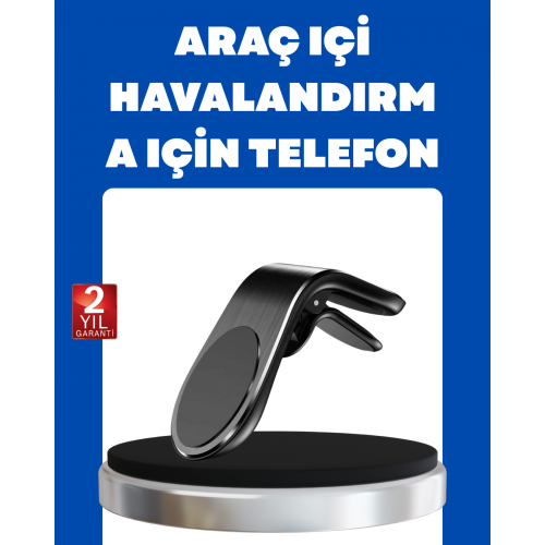 Kalorifer Izgaralı Manyetik Telefon Tutucu – Sarsıntı Geçirmez