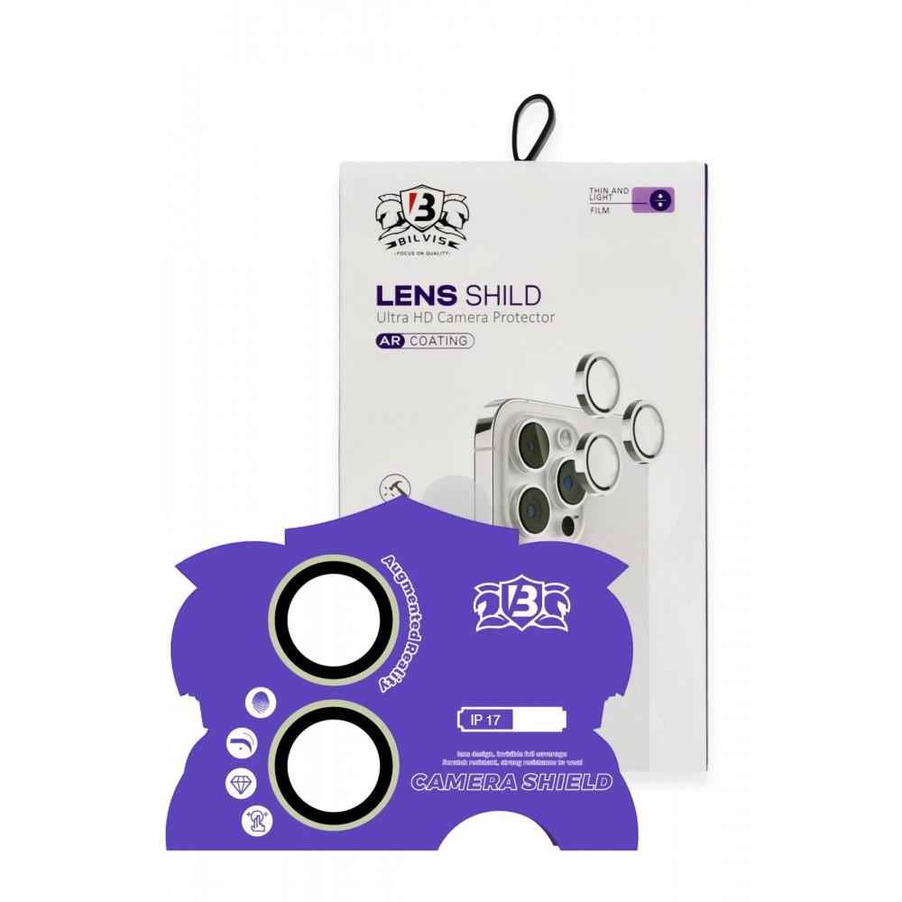 Apple iPhone 17 Bilvis Titan Kamera Lens - Açık Yeşil-(5796)