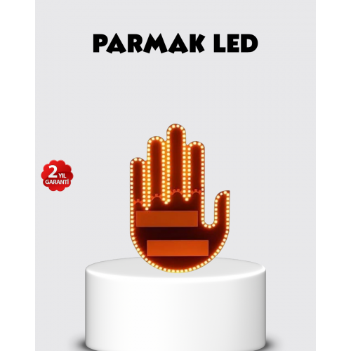 El Hareketiyle Kontrol Edilen 176 LED Amber Güvenlik Lambası
