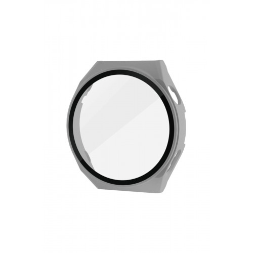 Huawei Watch GT2 Pro 46mm Dota Camlı Kasa Ekran Koruyucu - Gri-(5796) Huawei Watch GT2 Pro 46mm Dota Camlı Kasa Ekran Koruyucu - Gri-(5796)