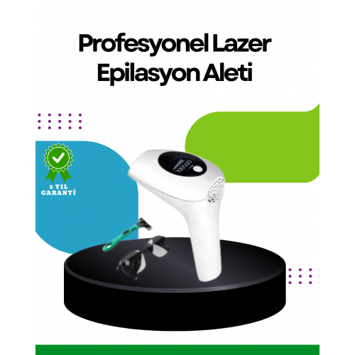 Hasuba IPL Lazer Epilasyon Cihazı HS-262 Kadın ve Erkek İçin