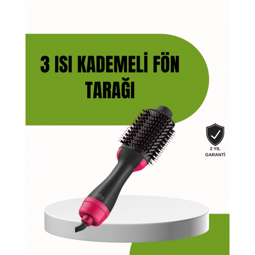 Hızlı Kurutma ve Hacim Veren Elektrikli Saç Fırçası