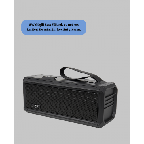 J-IPOX P520 Taşınabilir Bluetooth Hoparlör Güçlü Ses + Radyo J-IPOX P520 Taşınabilir Bluetooth Hoparlör Güçlü Ses + Radyo