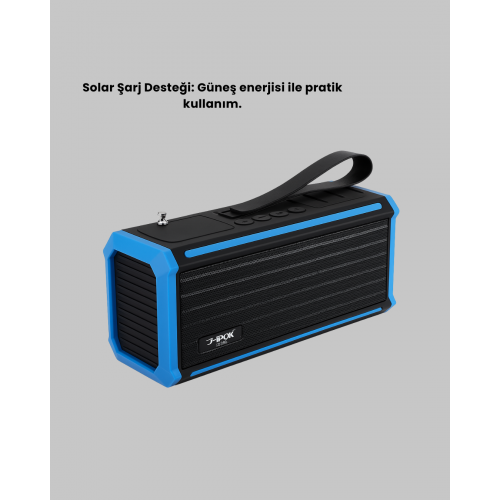 J-IPOX P520 Taşınabilir Bluetooth Hoparlör Güçlü Ses + Radyo J-IPOX P520 Taşınabilir Bluetooth Hoparlör Güçlü Ses + Radyo