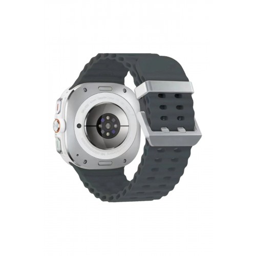 Watch 7 Ultra KR417 Rug Silikon Kordon - Koyu Gri-(5796)