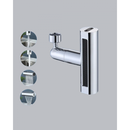 4 Fonksiyonlu Musluk Başlığı 360 Derece Dönebilen ve Su Tasarruflu