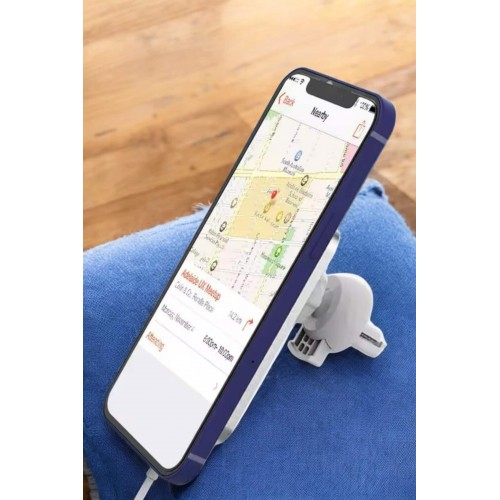 İOS Uyumlu Manyetik Tasarım Magsafe İphone 12/13/14/15 araç şarjı