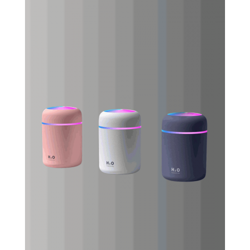 LED Işıklı Sessiz Masaüstü Nemlendirici – 3 Buhar Modu