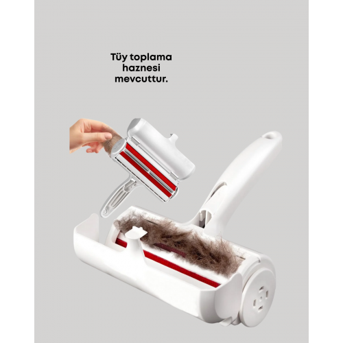 Hazneli Kedi Köpek Tüy Temizleyici – Halı Koltuk ve Kıyafet