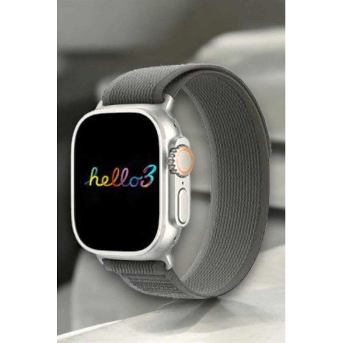 Akıllı Saat Yeni Nesil Sesli Asistan Uyku ve Sağlık Takibi Adımsayar