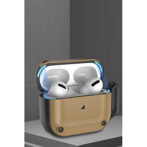 Airpods Pro 2 (2.nesil) Asgard Kılıf - Kahverengi-(5796) Airpods Pro 2 (2.nesil) Asgard Kılıf - Kahverengi-(5796)