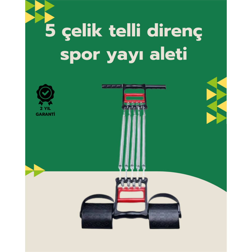 Çok Fonksiyonlu 3'ü 1 Arada Spor Aleti – Kol Göğüs Genişletici ve Mekik Destekçisi