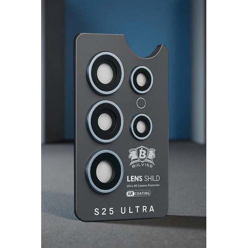 Samsung Galaxy S25 Ultra Bilvis Titan Kamera Lens - Lacivert-(5796)