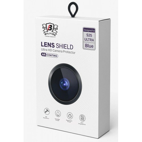 Samsung Galaxy S25 Ultra Bilvis Titan Kamera Lens - Lacivert-(5796)