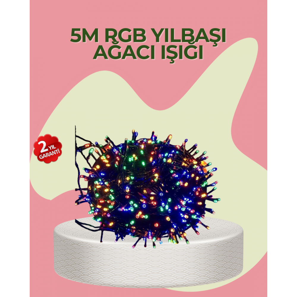 8 Modlu LED Işık Zinciri İç Mekan Dekoratif Aydınlatma