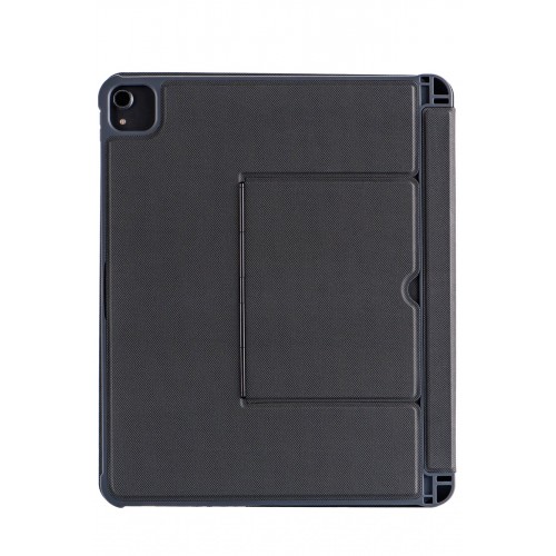 T5509D iPad Pro 12.9 (2022) Kılıf Palermo Ledli Klavyeli Standlı Tablet Kılıfı - Siyah-(5796)