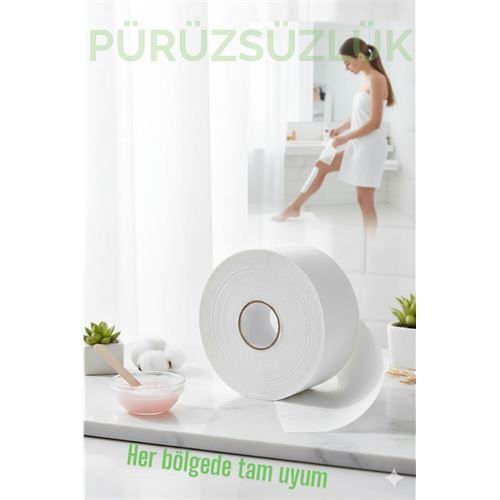 Rulo Ağda Bezi Ağda Bezi 100 Metre – Profesyonel Dayanıklı ve Cilt Dostu Epilasyon Rulosu