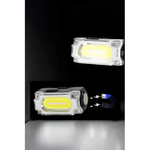Kafa Lambası Led Fener Pratik Taşınabilir Ayarlanabilir USB Şarjlı